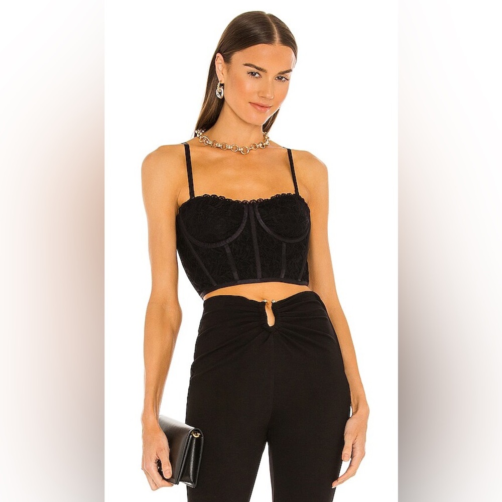 Jonathan‎ Simkhai Corrine Bustier in Black